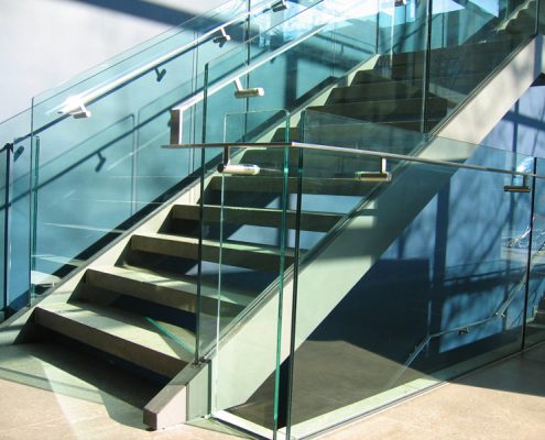 Barandilla de cristal