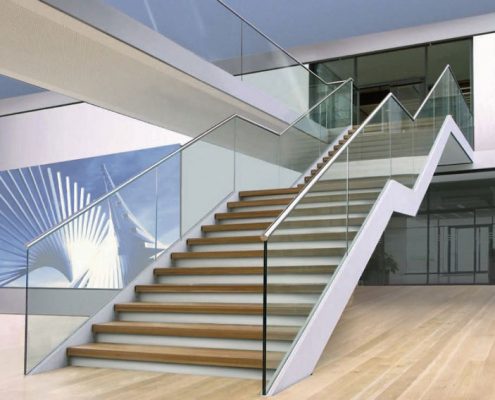 Barandilla de cristal