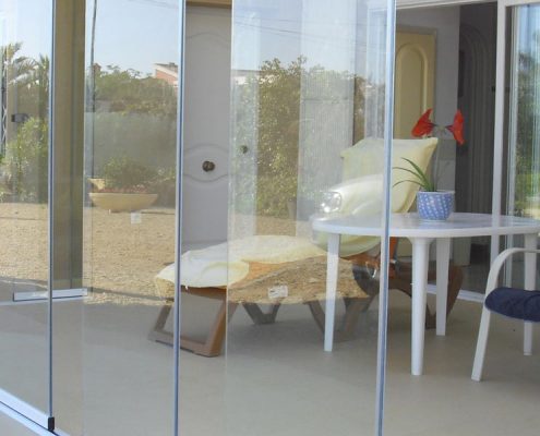 Cerramiento de cristal en Madrid